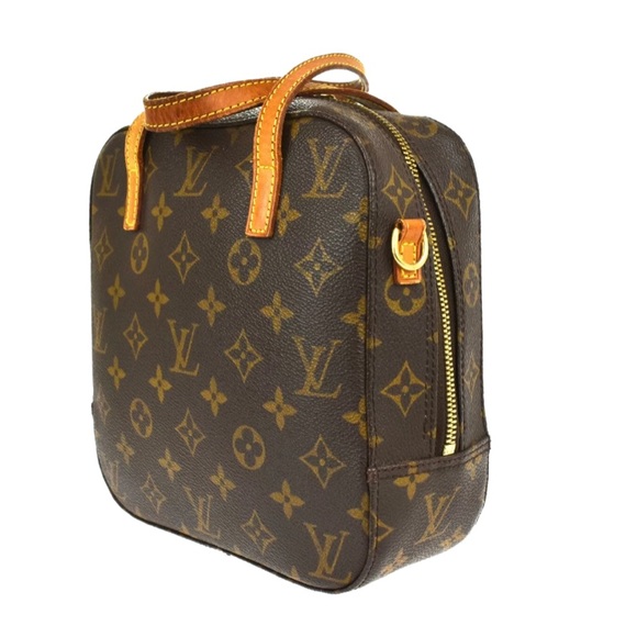 ⚜️✨ LOUIS VUITTON SPONTINI W STRAP HANDBAG MONOGRAM LEATHER❤️✨⚜️ - Picture 6 of 11